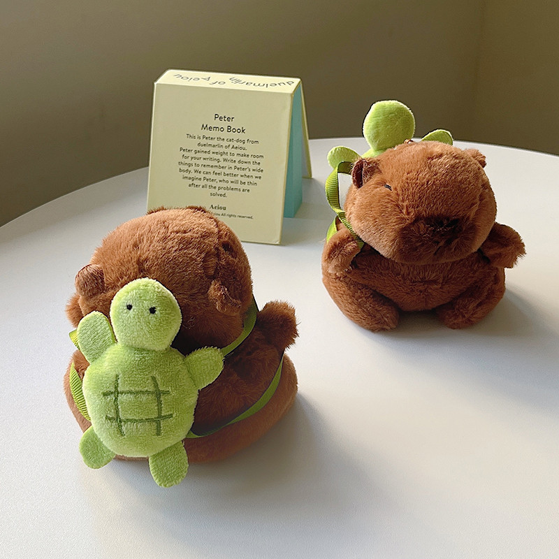 Plus Plush Kapibara Little Capybara สําหรับ airpods 1 2 3 4th Generation pro pro2 pro3 รุ่นป้องกันกรณีหูฟัง Airpods3 รุ่น Apple หูฟังไร้สายบลูทูธ AirpodsPro ใหม่ Creative Soft Case ฤดูหนาวการ์ตูนน่ารักหญิง
