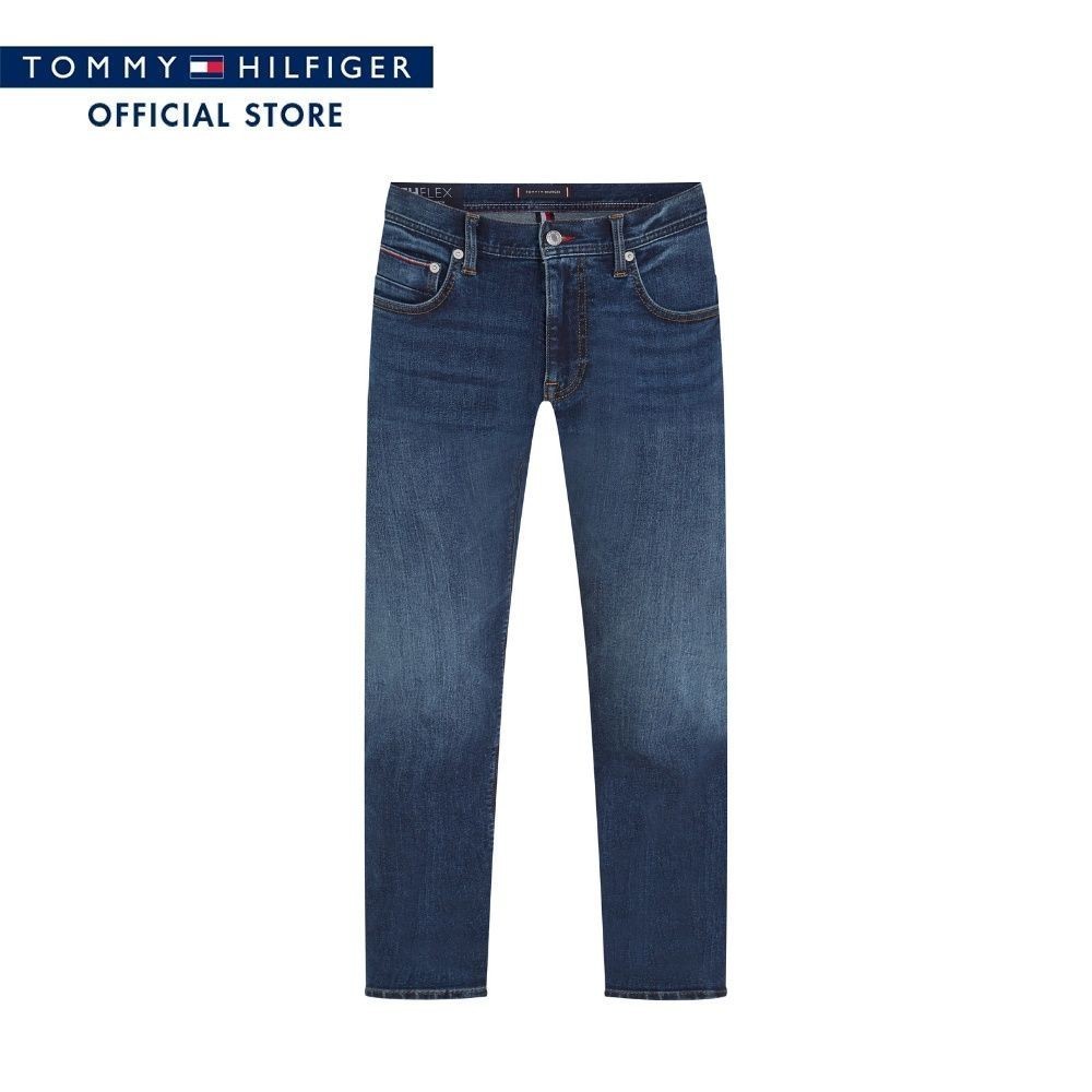 Tommy Hilfiger กางเกงยีนส์ผู้ชาย รุ่น MW0MW33377 1CT - สียีนส์