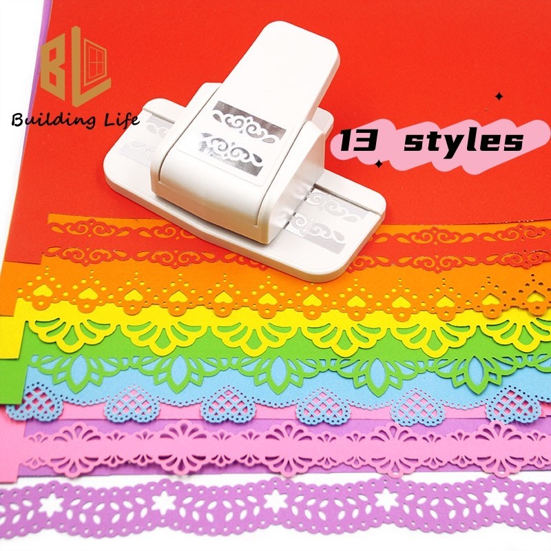 เครื่องเจาะรู ขนาดใหญ่พิเศษ ประหยัดแรงงาน พิมพ์ลายลูกไม้ แฮนด์เมด DIY สําหรับเด็กอนุบาล