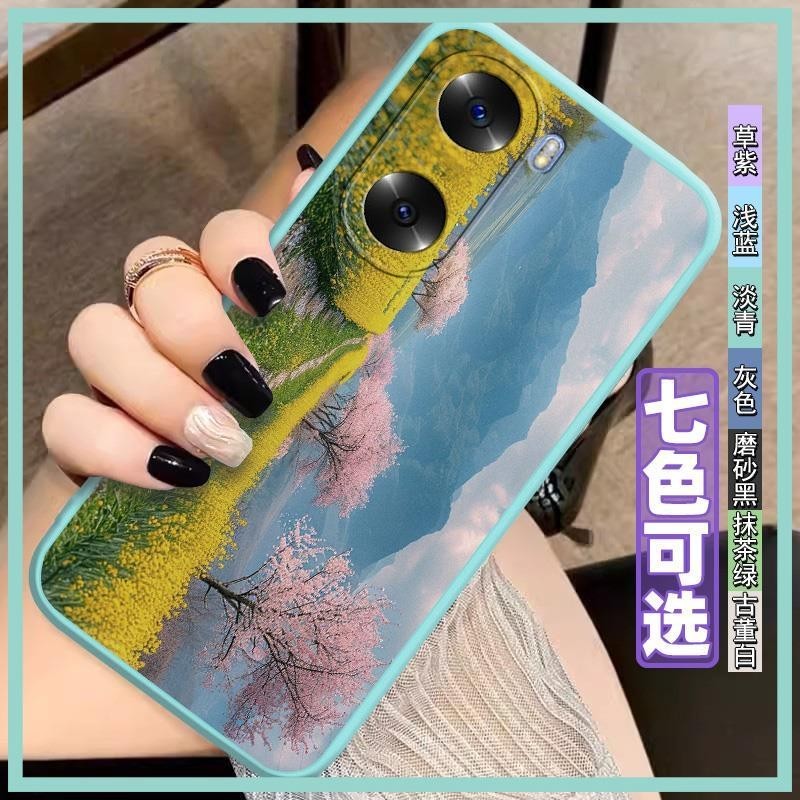 female taste Phone Case For Huawei Honor Play40 Plus Silica gel Niche weird Anti-knock Cover protective Creative