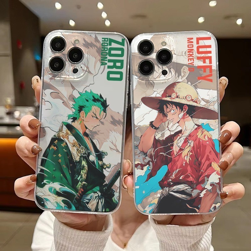 LUFFY ZORO ANGEL EYE PRINTING กรณี oppo a5x realme 7 5g a17 8 7 4g a57 2022 a58 4g a15 a16 a16k a16e