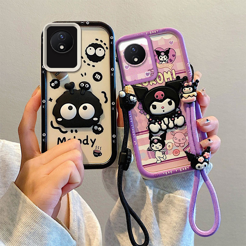 เคส vivo y02t เคสโทรศัพท์ตุ๊กตา 3D น่ารักสําหรับ case vivo y02a y02 cover