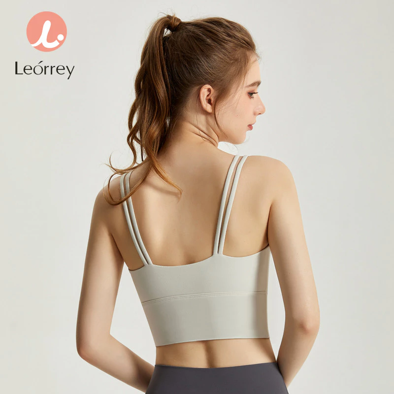 Leorrey เสื้อชั้นในฟิตเนสสปอร์ต มีแผ่นรอง ปิดหน้า สำหรับวิ่ง/โยคะ thumbnail 8