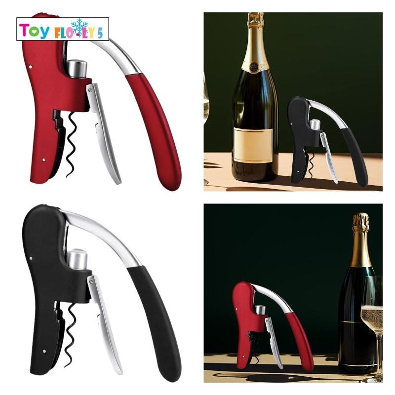 [Flurishroly5] Corkscrews Opener Key Kitchen Gadgets Professional Multifunctional ร้านอาหารคู่มือเปิ