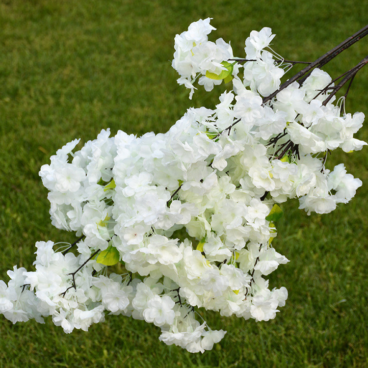 [ส้อมดอกซากุระประดิษฐ์] ดอกไม้ประดิษฐ์ ดอกซากุระปลอม สําหรับตกแต่งบ้าน ปาร์ตี้ - รูปที่ 3