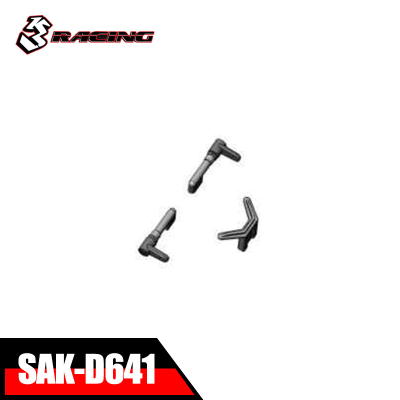3racing อะไหล่ Rapid ถาดแบตเตอรี่ SAK-D641 สําหรับ Sakura D6 S 1/10 RC รุ่นรถ Drift Racing อุปกรณ์เส