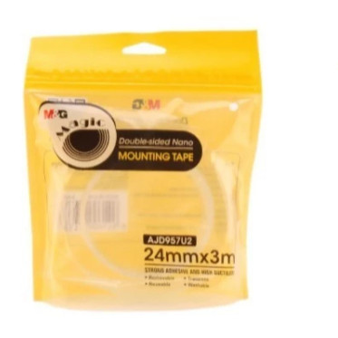 M&G Magic เทปสองหน้า 12MMX3M AJD957U3 - 36MMX3M AJD957U4 - 24MMX3M AJD957U2 - เจลสองหน้า M&G