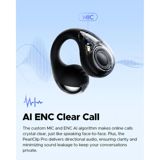 Soundpeats PearlClip Pro Bluetooth 5.4 หูฟังไร้สาย