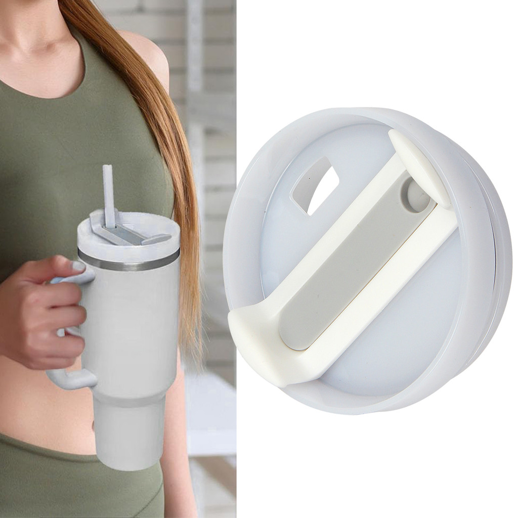 Zaylily เปลี่ยนฝาสําหรับ Stanley 40 oz Tumbler พร้อมที่จับหมวก Fit Quencher 40oz ถ้วยแก้วอุปกรณ์เสริม