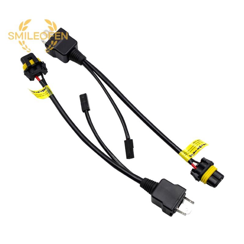 [Smileofen] 26 ซม.H4 รีเลย์ Wireharness สําหรับ H4 หลอดไฟอัพเกรด Bi LED & Xenon โปรเจคเตอร์ Lense รถอุปกรณ์เสริมคุณภาพสูงใหม่