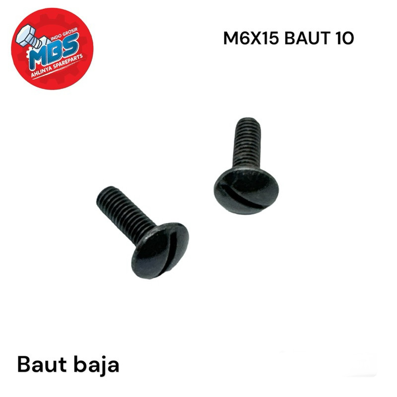 ขายส่ง BOLT 10 SCREWDRIVER MIN BAUD M6x16 ORIGINAL STEEL MINS KEY