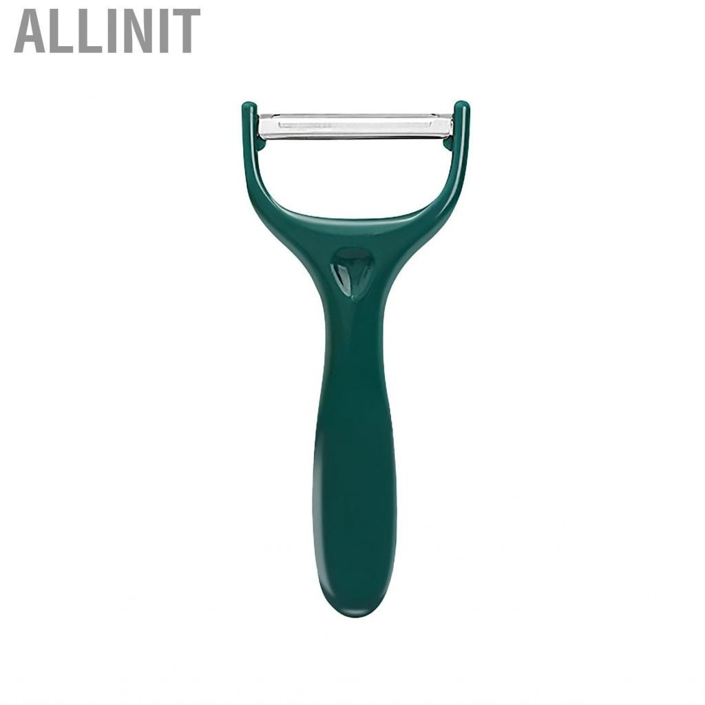 Allinit Vegetable Peeler Stainless Steel Ergonomic Anti Slip Handle Effort Saving Easy to Clean Kitchen for Home Cooking Y