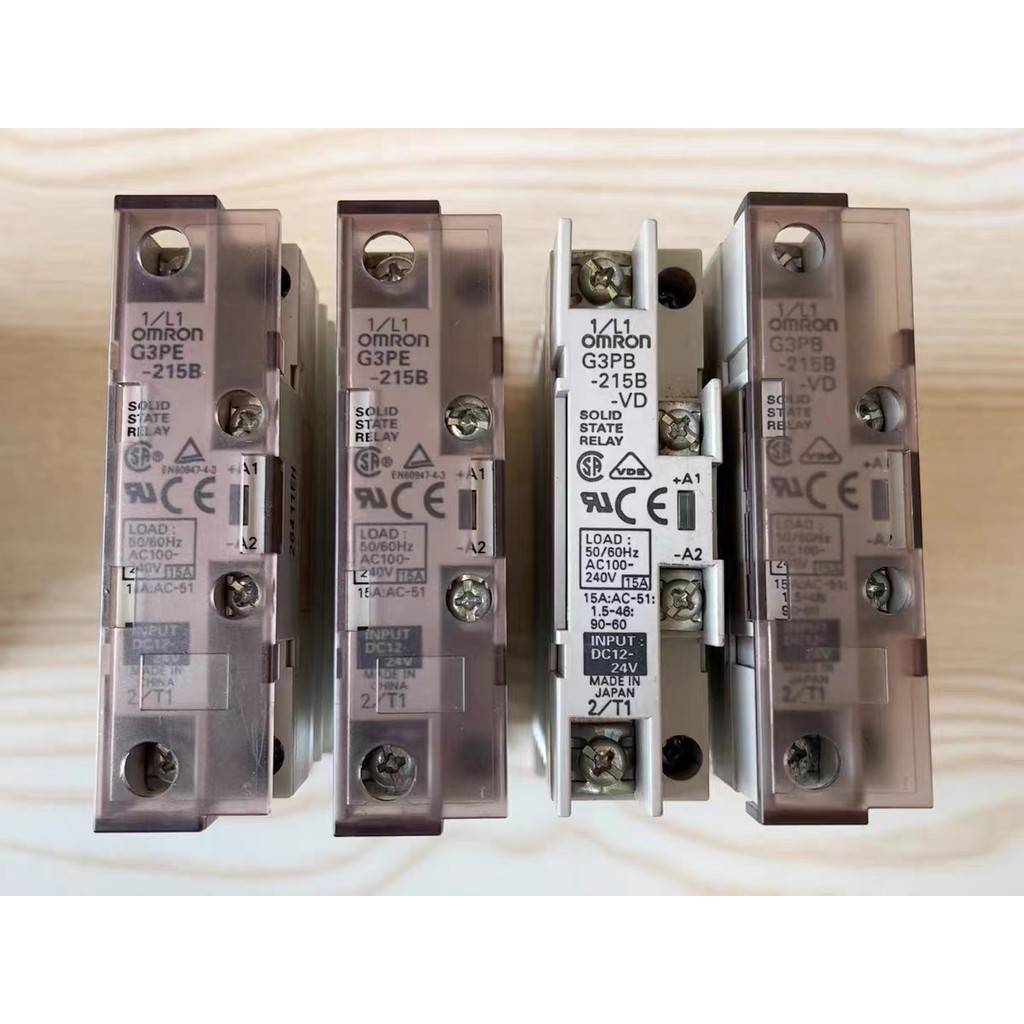 Omron โซลิดสเตทรีเลย์ G3PB-215B-VD G3PE-215B G3PA-210B-VDG3PB-225B