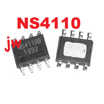 เครื่องมือชิ้นส่วน NS4110 NS4110B NS 4110 Class-D AB SOP-8 SMD