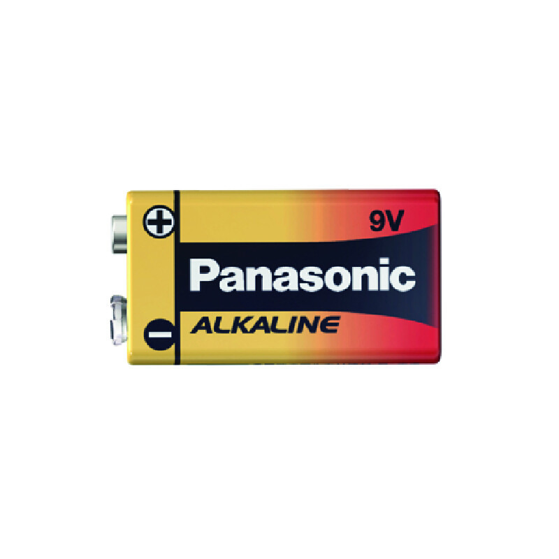 ถ่านอัลคาไลน์ 6LR61T/1B 9V (1 ก้อน) Panasonic