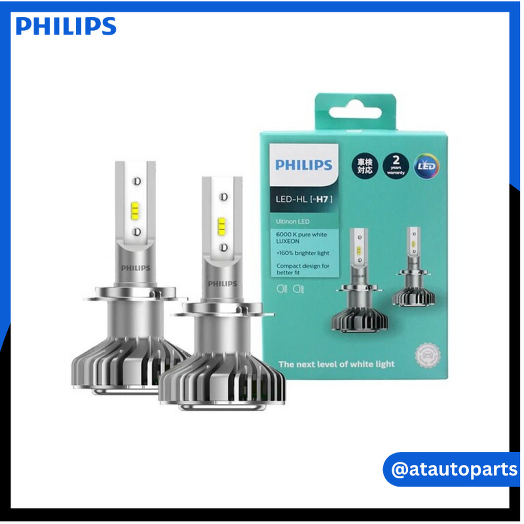 Philips  LED H7 11972-UL-X2 กล่องเขียว