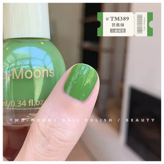 Two-moons ของแท้ ยาทาเล็บ สีทาเล็บกึ่งเจล สีเหลืองชีส ขนาด10ml*1 ไม่ต้องอบ สีสวย แห้งไว รุ่นใหม่ t9
