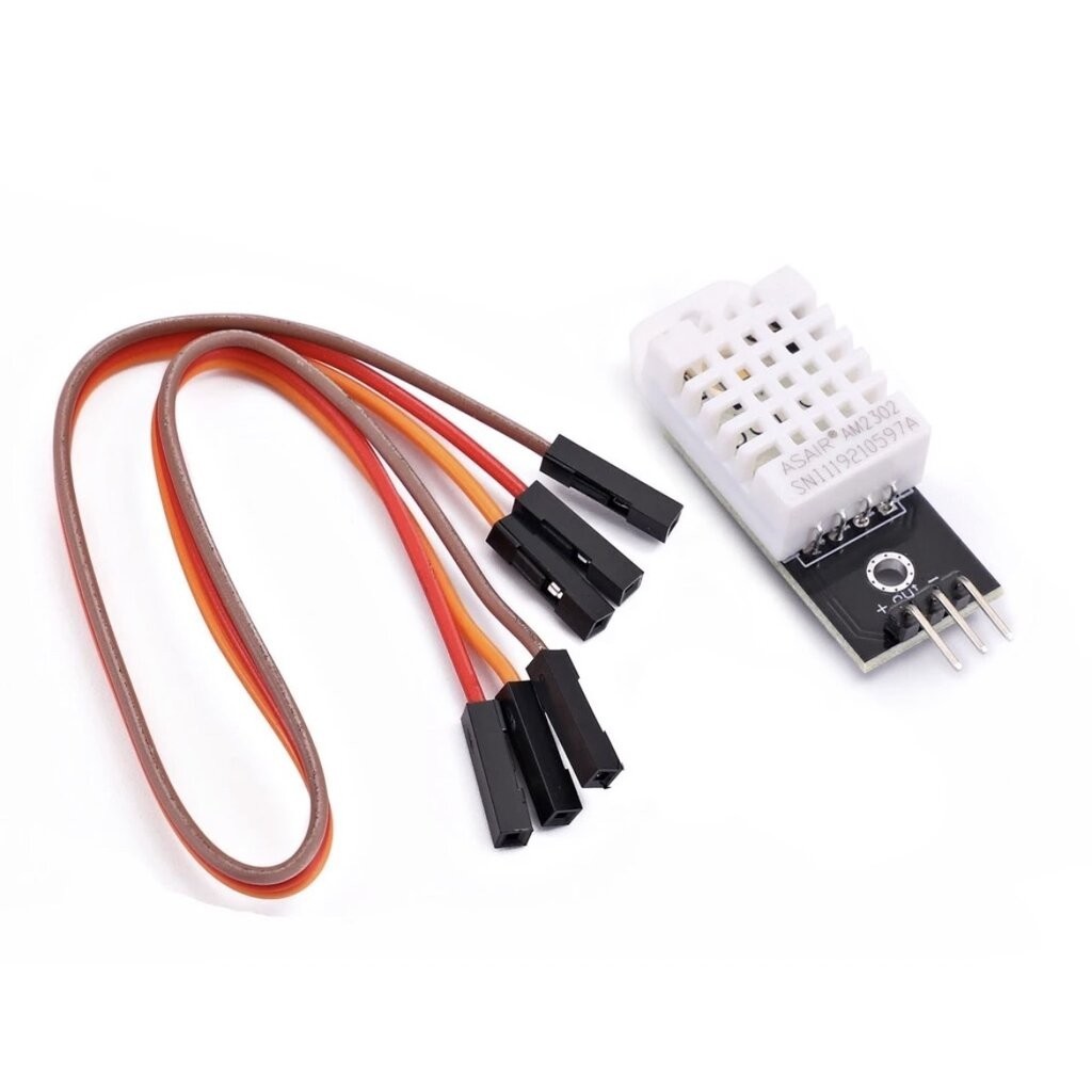 DHT22 / AM2302 Module โมดูลวัดอุณหภูมิและความชื้น Temperature and Humidity Sensor Module พร้อมสายไฟ