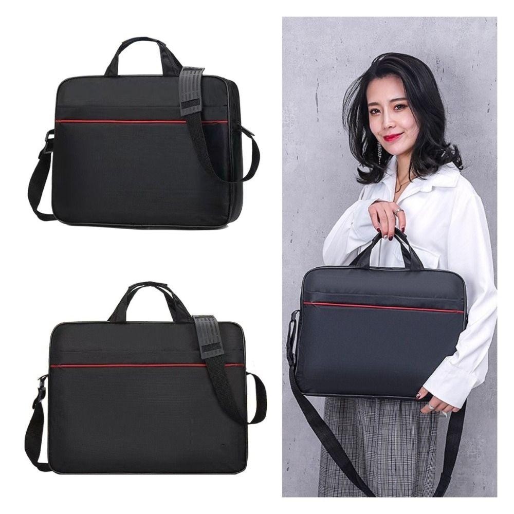 Quillan กระเป๋าเอกสาร Crossbody, แฟ้มโฟลเดอร์กระเป๋าขนาดใหญ่ความจุธุรกิจ Tote Bolsas, Simple กระเป๋าถือ Thicken Multi-layer ธุรกิจกระเป๋าเอกสาร Commute