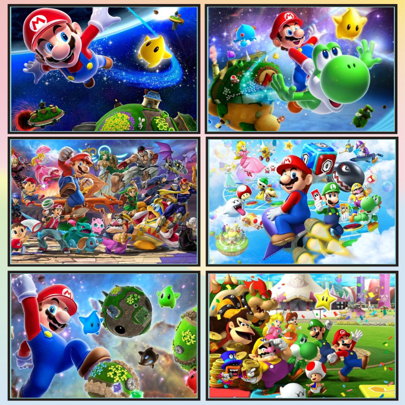 📣พร้อมส่ง📣【Mario】jigsaw puzzle-จิ๊กซอว์-300-1000-ชิ้น- ชิ้นของเด็ก จิ๊กซอว์ไม้ 1000 ชิ้น จิ๊กซอว์ 1000 ชิ้นสำหรับผู้ใหญ่ จิ๊กซอ จิ๊กซอว์ 500 ชิ้น🧩221-3 จิ๊กซอว์ 1000 ชิ้น สำหรับ ผู้ใหญ่ ตัวต่อจิ๊กซอว์ จิ๊กซอว์ การ์ตูน