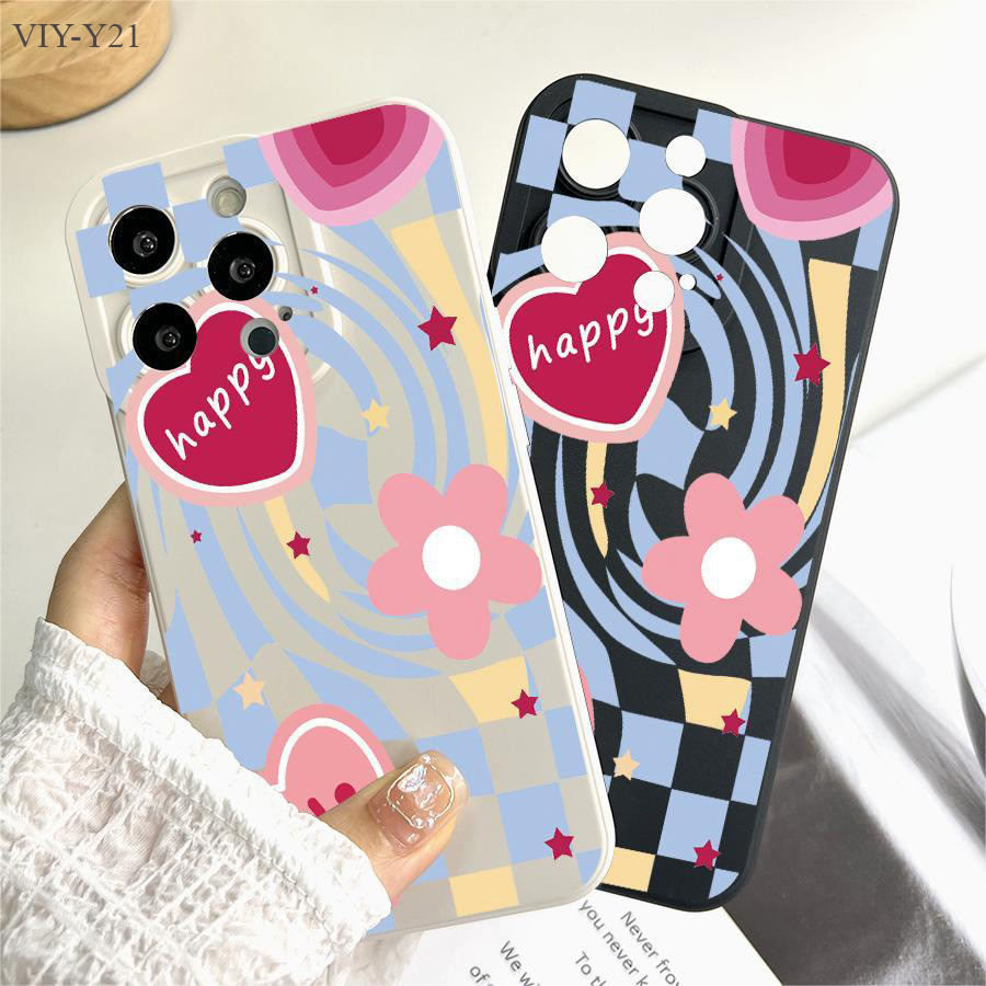 เคส For VIVO Y21 Y33S Y33T Y15S Y50 Y76 Y72 Y76 Y72 Y20 Y20S Y12S Y12A Y17 Y15 Y12 Y16 Y19 Y91C V25 V23 V23E V20 Pro 5G