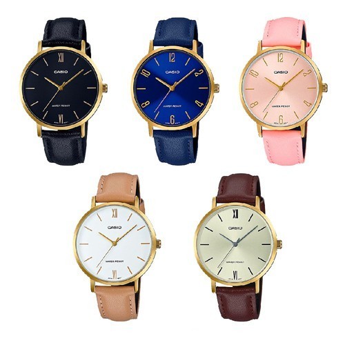 นาฬิกาดิจิตอล Casio Standard นาฬิกาข้อมือผู้หญิง รุ่น LTP-VT01GL,LTP-VT01GL-1B,LTP-VT01GL-2B,LTP-VT01GL-4B,LTP-VT01GL