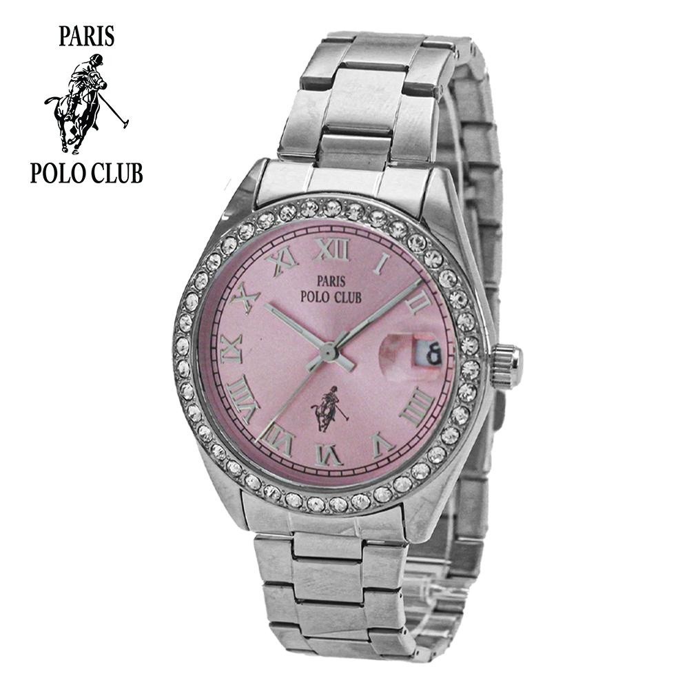 นาฬิกาผู้หญิงเกาหลี Paris Polo Club นาฬิกาข้อมือผู้หญิง Paris Polo นาฬิกาปารีส โปโล สุดหรู ประกันศูนย์ไทย1ปี