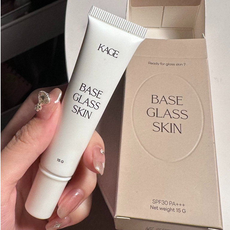ส่งไว แบ่งขาย 4สี เบสกระจก KAGE BASE GLASS SKIN SPF30 PA+++ เบสผิวใส เบสผิวกระจก