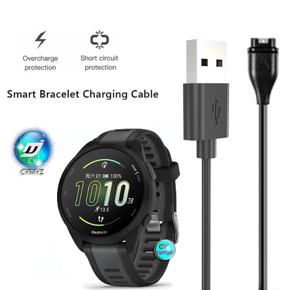 Garmin Forerunner 165 อะแดปเตอร์สายชาร์จแม่เหล็ก USB ชาร์จเร็ว สําหรับ Garmin Forerunner 165