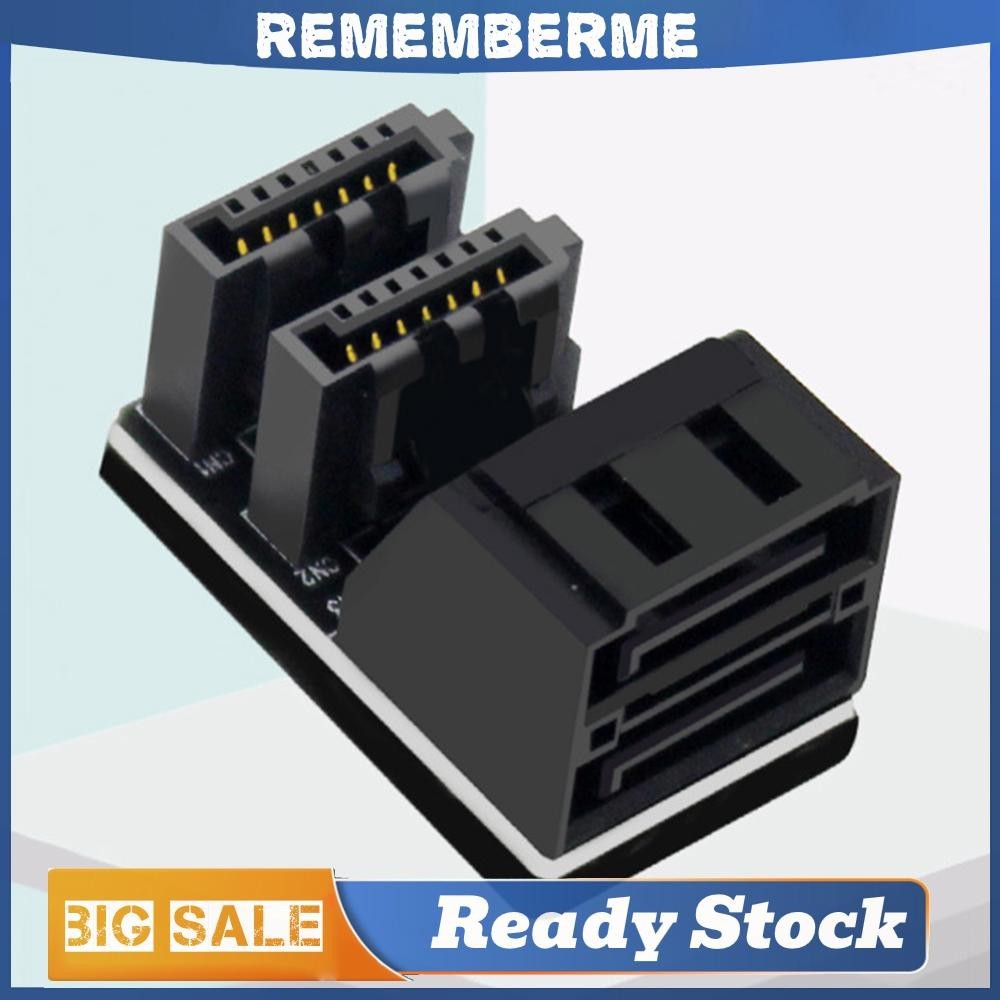 2 SATA 7Pin Male To Female ตัวแปลงปลั๊กแอนด์เพลย์ สําหรับเมนบอร์ดเดสก์ท็อป