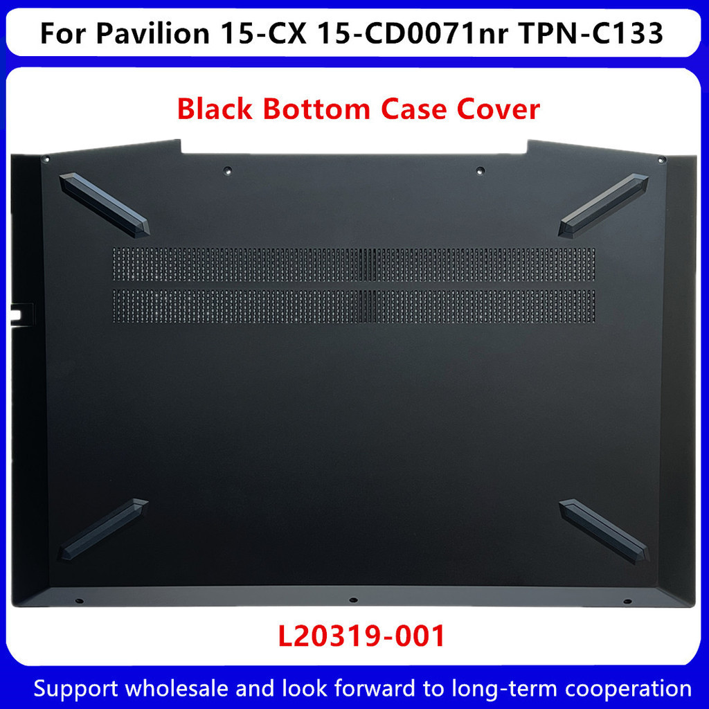 ใหม่ เคสแล็ปท็อป ด้านล่าง สําหรับ HP Gaming Pavilion 15-CX 15-CD0071nr TPN-C133 15.6 นิ้ว L20319-001