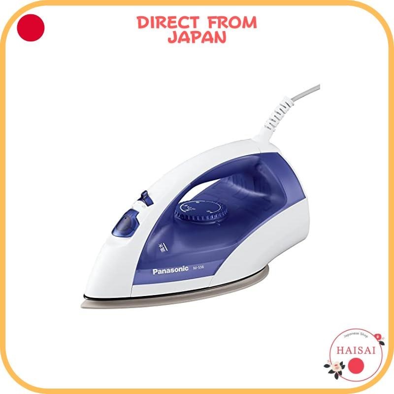 [Direct From Japan]Panasonic Corded Steam Iron Blue NI-S56-A