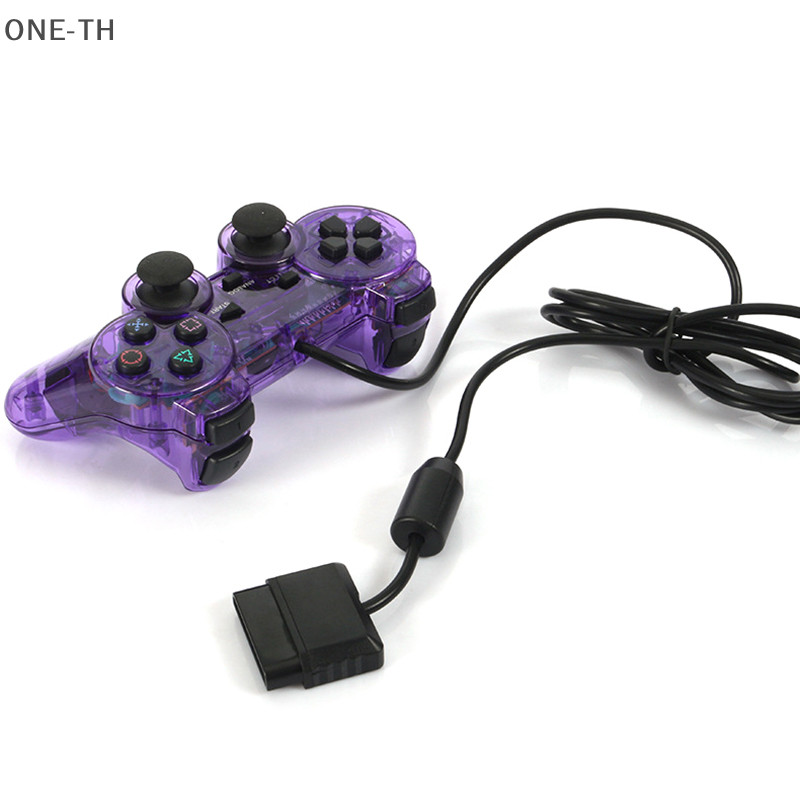 One-th ใหม่ล่าสุด เกมแพดเชื่อมต่อ แบบมีสาย สําหรับจอยเกม Sony PS2 PS2 PSX Joy Sony PSone 1 ชิ้น