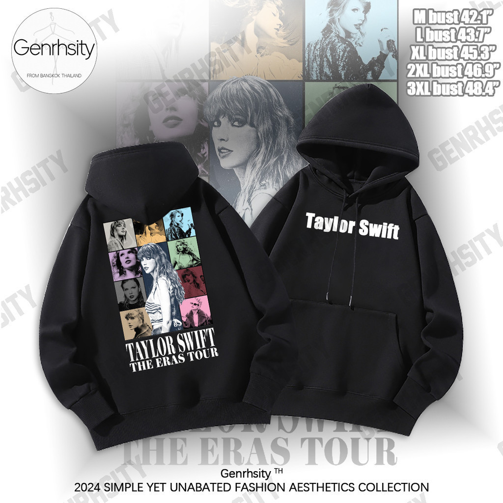 COD 💖 เสื้อฮู้ด Taylor Swift The Eras Tour Print ฮู้ด Graphic เสื้อดาว Hoodie Y2k Cotton Fashion Top