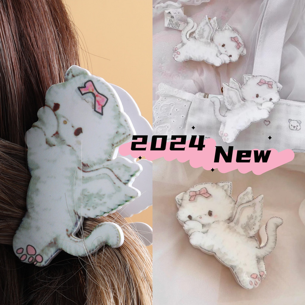 กิ๊บติดผม ลายการ์ตูนน่ารัก เข้ากับทุกการแต่งกาย สําหรับเด็กผู้หญิง 2024