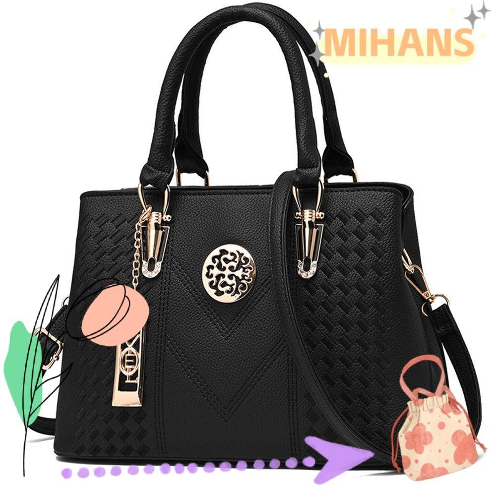 Mih กระเป๋าสะพายไหล่ สะพายข้าง ใต้วงแขน หนัง PU สําหรับผู้หญิง