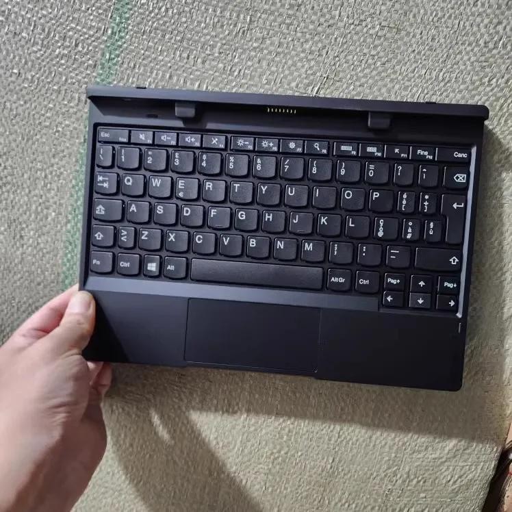 ใหม่ 2-in-1 ฐานคีย์บอร์ด สําหรับแล็ปท็อป Lenovo Thinkpad Tablet 10