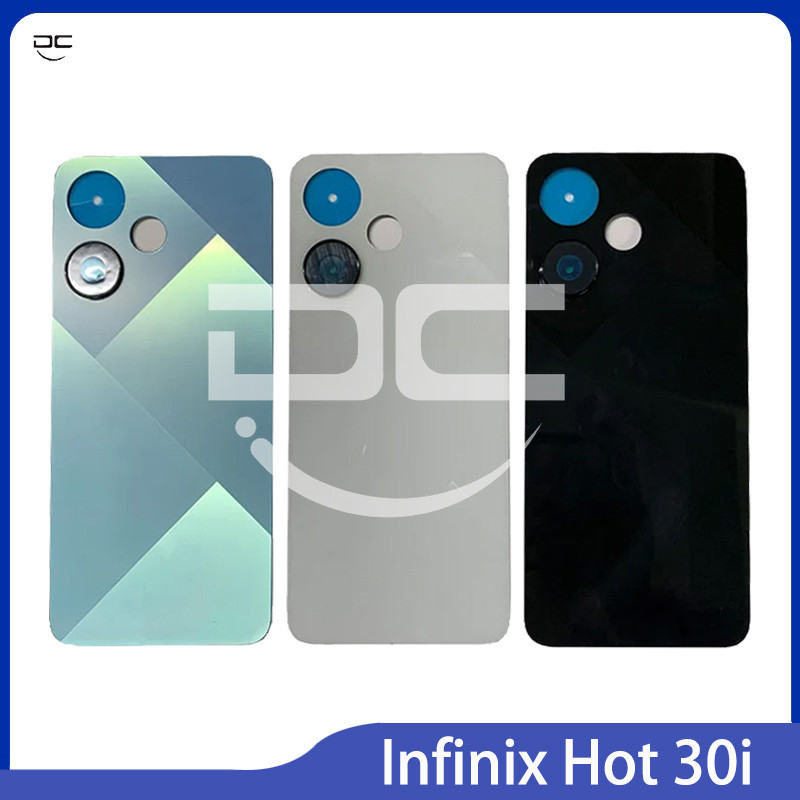 สําหรับ Infinix Hot 30i X669 X669C X669D ฝาหลังแบตเตอรี่กรณีอะไหล่ซ่อม