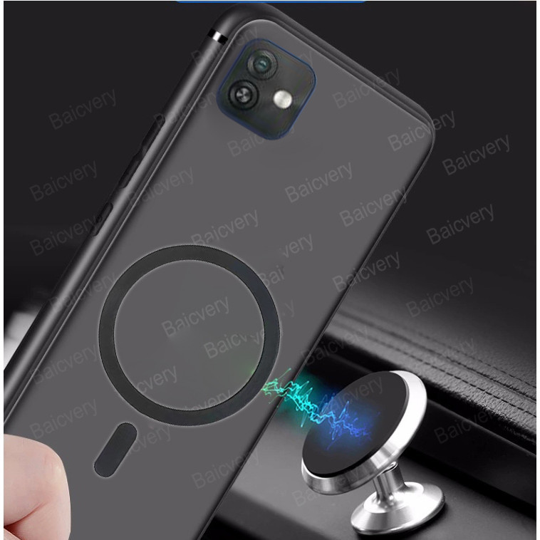 Wiko Y82 Y 82 เคสแฟชั่น TPU นิ่ม ซิลิโคน แม่เหล็ก ไร้สาย ชาร์จ เคสป้องกันเต็มรูปแบบ