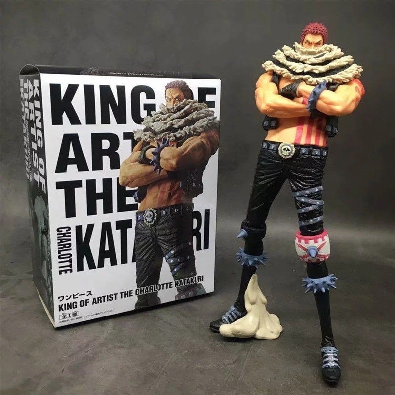 25ซม. One Piece KOA King Of Artist Charlotte Katakuri PVC Action Figure อะนิเมะ