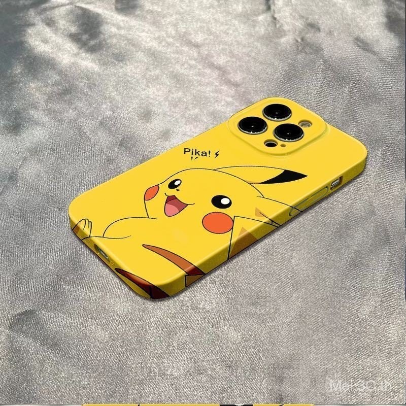 เคสโทรศัพท์มือถือแบบแข็ง ลายโปเกม่อน ปิกาจู สําหรับ iPhone15 TW3A