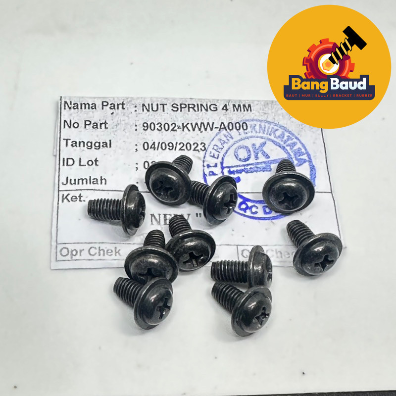 WHOLESALE 10 ชิ้น SCREWDRIVER BOLTS M5x8 SHORT 8 BOLTS original BAUD 8 ยาว 0.8 ซม.