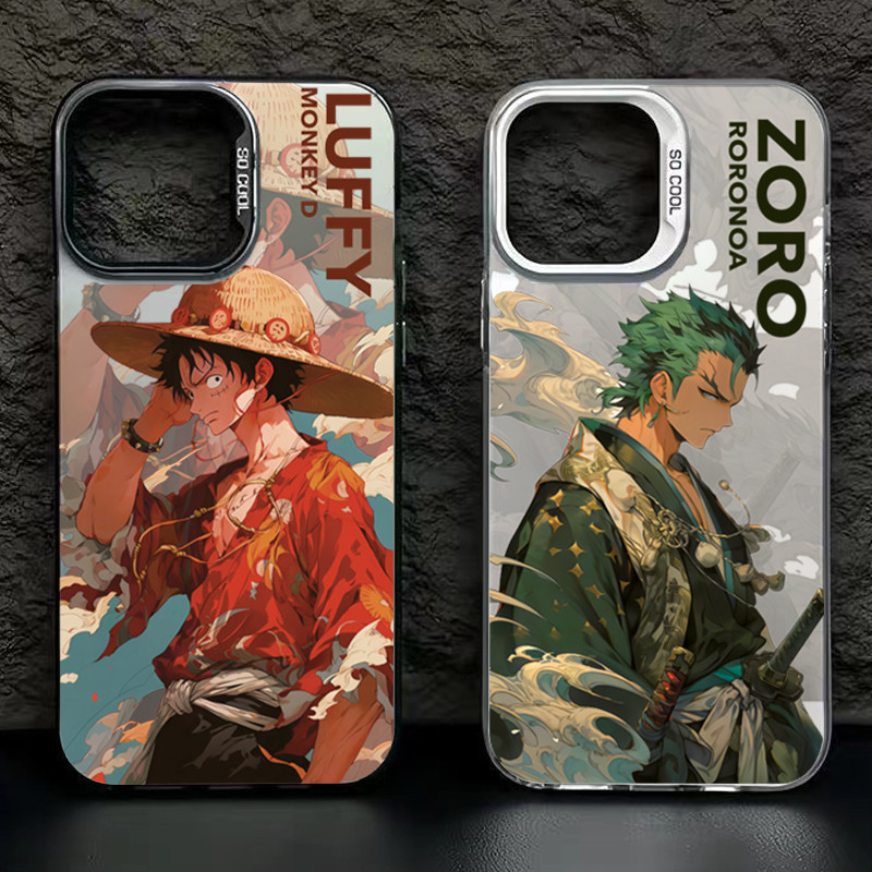 เคสโทรศัพท์มือถือแบบแข็ง ผิวด้าน ลายการ์ตูนลูฟี่เกียร์ 5 Nika Roronoa สําหรับ Samsung Galaxy S23 S24 Ultra S22 Plus S21 FE S20 Note 20