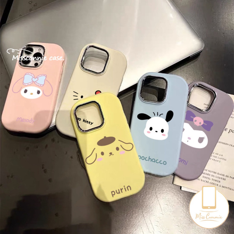 SANRIO เลนส์โลหะ ลายการ์ตูนคิตตี้น่ารัก สําหรับ Infinix Tecno Spark GO 2024 20C 10C 10 20 Pro GO 2023 Smart 8 7 5 6Plus Hot 30i 20i Hot 20 10 11 9 30 40 Pro Note 40 30Pro เคส