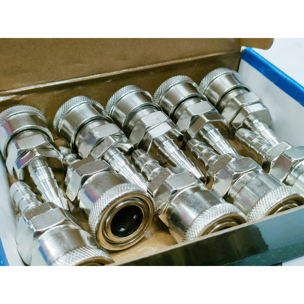 คอปเปอร์ลม (TAJIMA) สวมสาย 5/16"/1/4" SH20 ข้อต่อสายลม รูปที่ 3