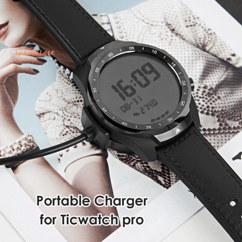 Neu แท่นชาร์จสมาร์ทวอทช์ USB 1 เมตร สําหรับ Ticwatch Pro 2020 Ticwatch [specialget.th]