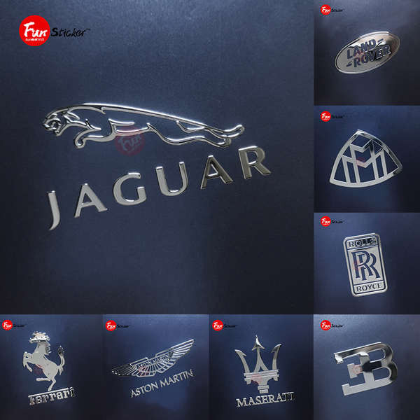 Jaguar Land Rover Maybach Bugatti Aston Martin Rolls Royce Logo สติ๊กเกอร์โทรศัพท์มือถือคอมพิวเตอร์ส