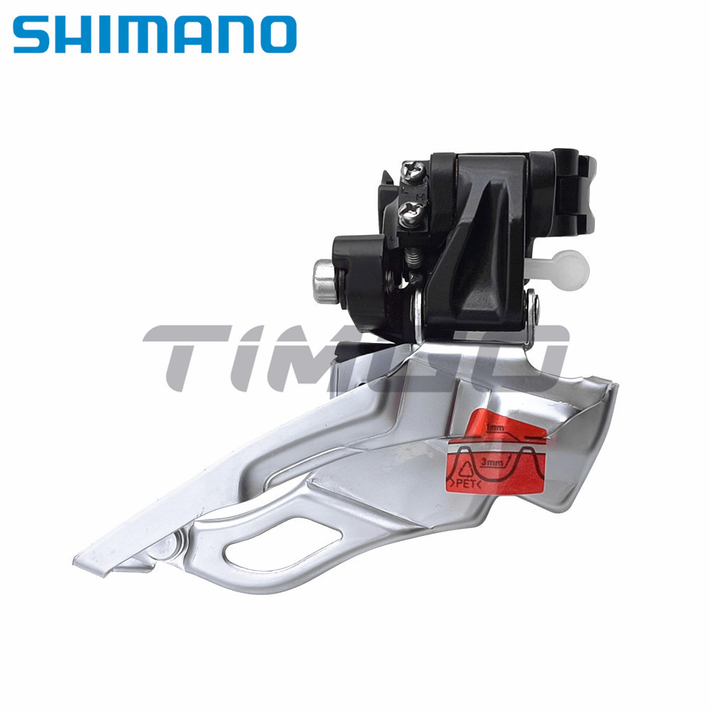Shimano Deore FD-M611 3x10 Speed Triple Front Derailleur Down Swing Dual-Pull Clamp-on 31.8/34.9 มม.