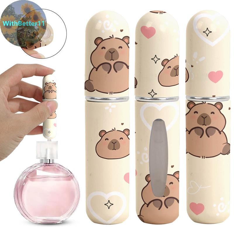 Better 5ml มินิขวดน้ําหอมแบบพกพาด้านล่างโดยตรงชาร์จขวดน้ําหอมคอนเทนเนอร์เครื่องสําอาง Atomizer ขนาดเดินทาง TH