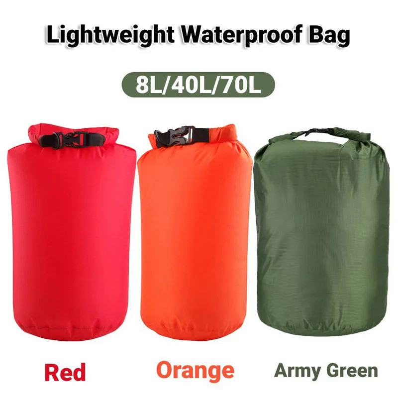 40L 70L Water Resistance Backpack Multifunction Lightweight Waterproof Dry Bag Ultralight Dry Sack f